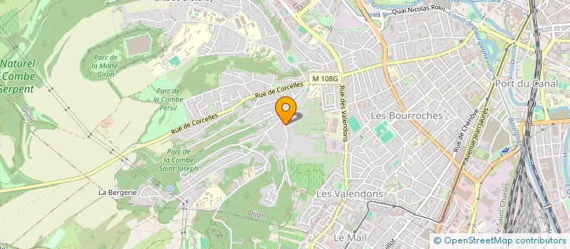 localisation de l'entreprise SCI LAFAMI à DIJON