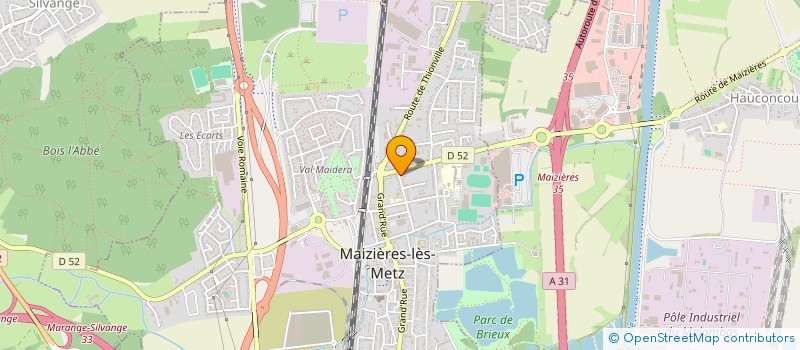 localisation de l'entreprise SCI LAFARGUE - DANTENY  MAIZIERES-LES-METZ