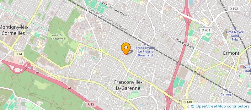 localisation de l'entreprise SCI LAFAUNA à PLESSIS-BOUCHARD (LE)