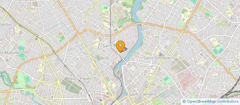 localisation de l'entreprise SCI LAFAYETTE 2018  NANTES