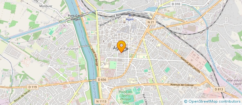 localisation de l'entreprise SCI LAFAYETTE  AGEN