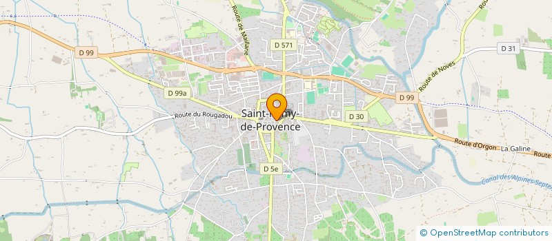 localisation de l'entreprise SCI LAFAYETTE  SAINT-REMY-DE-PROVENCE