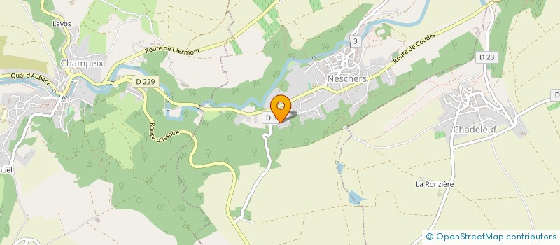 localisation de l'entreprise SCI LAFAYETTE  NESCHERS