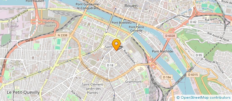 localisation de l'entreprise SCI LAFAYETTE  ROUEN