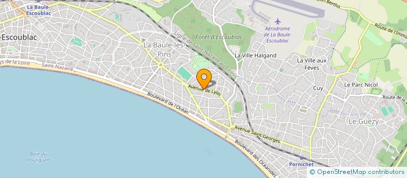 localisation de l'entreprise SCI LAFAYETTE  LA BAULE-ESCOUBLAC