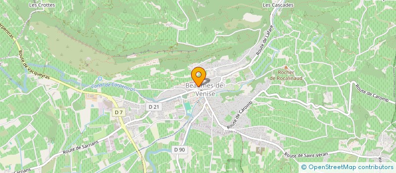 localisation de l'entreprise SCI LAFAYETTE  BEAUMES-DE-VENISE