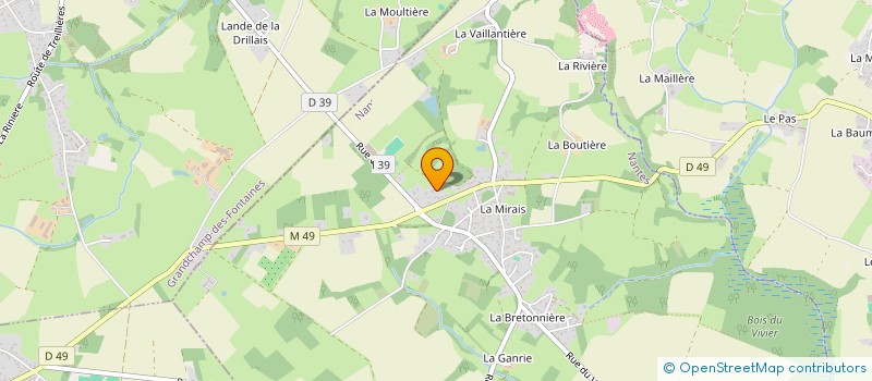 localisation de l'entreprise SCI LAFE IMMO  LA CHAPELLE-SUR-ERDRE