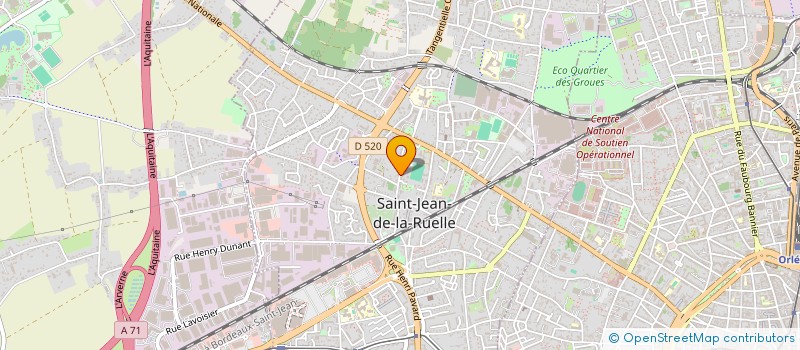 localisation de l'entreprise SCI LAFER à SAINT-JEAN-DE-LA-RUELLE