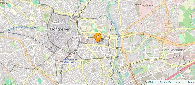 localisation de l'entreprise SCI LAFFAROUES à MONTPELLIER