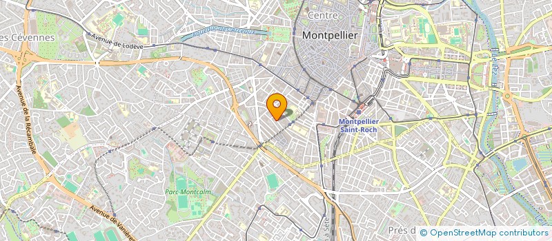 localisation de l'entreprise SCI LAFFITTE à MONTPELLIER