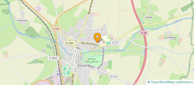 localisation de l'entreprise SCI LAFFITTE à SEES