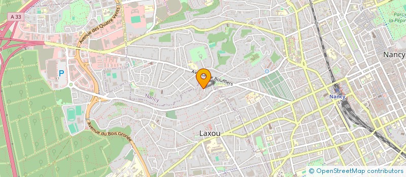 localisation de l'entreprise SCI LAFFITTE  LAXOU