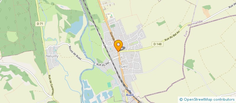 localisation de l'entreprise SCI LAFIMMO  BUEIL
