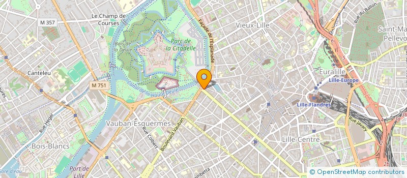 localisation de l'entreprise SCI LAFLEUR à LILLE