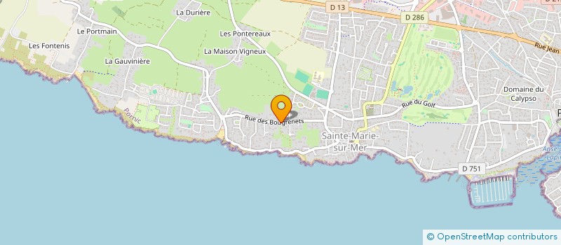 localisation de l'entreprise SCI LAFLEUR  PORNIC