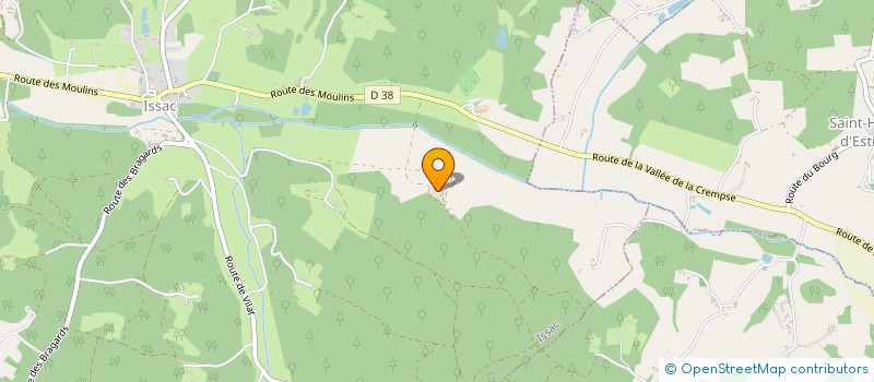 localisation de l'entreprise SCI LAFON DE PERCH  ISSAC