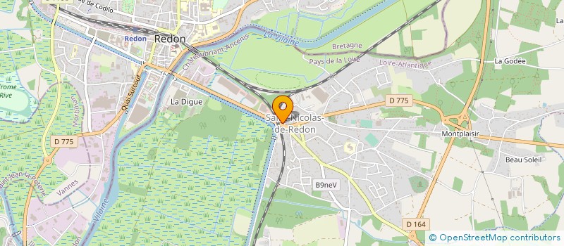 localisation de l'entreprise SCI LAFONTAINE  SAINT-NICOLAS-DE-REDON