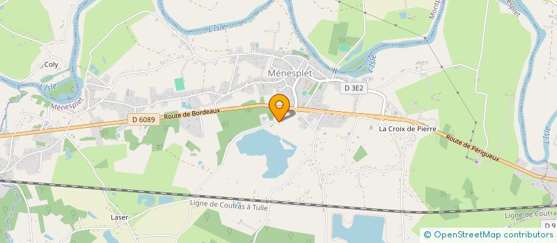 localisation de l'entreprise SCI LAFONTAINE  ST BARTHELEMY BELLEGARDE