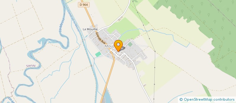 localisation de l'entreprise SCI LAFONTAINE à MOUZAY