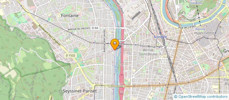 localisation de l'entreprise SCI LAFORET  FONTAINE