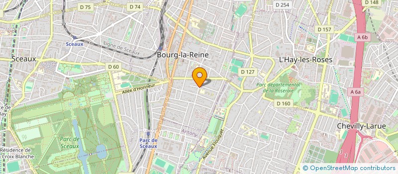 localisation de l'entreprise SCI LAFOSSE FOURMIES à BOURG-LA-REINE