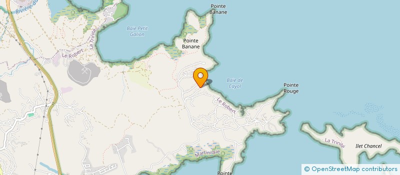 localisation de l'entreprise SCI LAFOSSE-MARIN  LE ROBERT