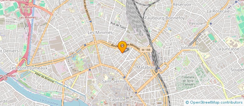 localisation de l'entreprise SCI LAFOURCADE à TOULOUSE