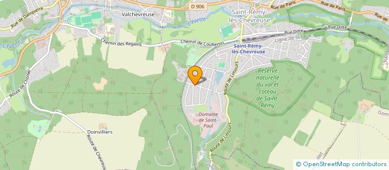 localisation de l'entreprise SCI LAFRANC  SAINT-REMY-LES-CHEVREUSE