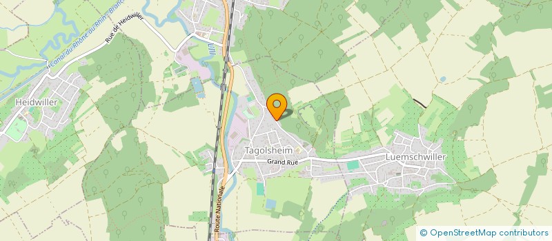 localisation de l'entreprise SCI LAFREL  FRNINGEN