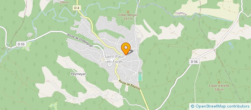 localisation de l'entreprise SCI LAG  TOURRETTES