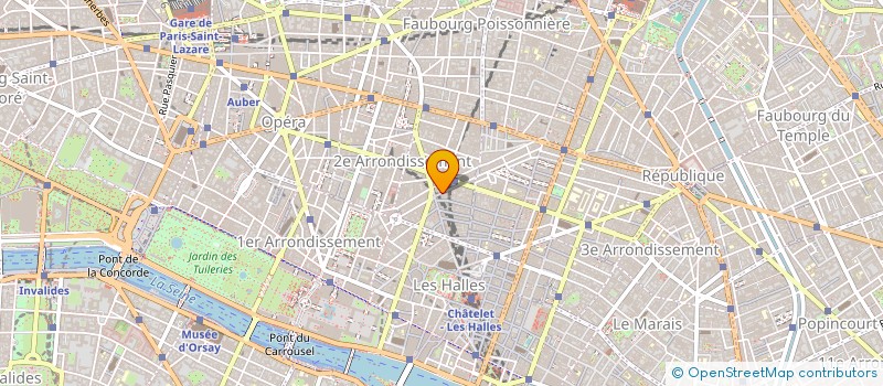 localisation de l'entreprise SCI LAGA  PARIS