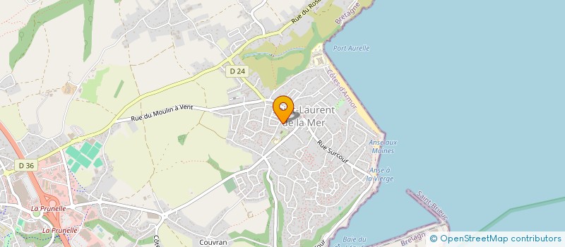 localisation de l'entreprise SCI LAGABELLE  PLERIN