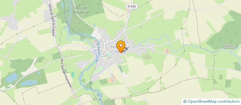 localisation de l'entreprise SCI LAGACE  FERRIERE-LA-PETITE