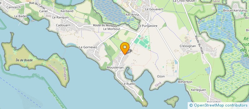 localisation de l'entreprise SCI LAGAD à SENE