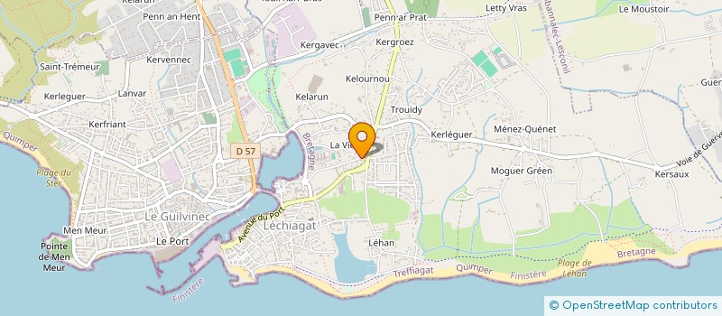 localisation de l'entreprise SCI LAGAD YAR  TREFFIAGAT