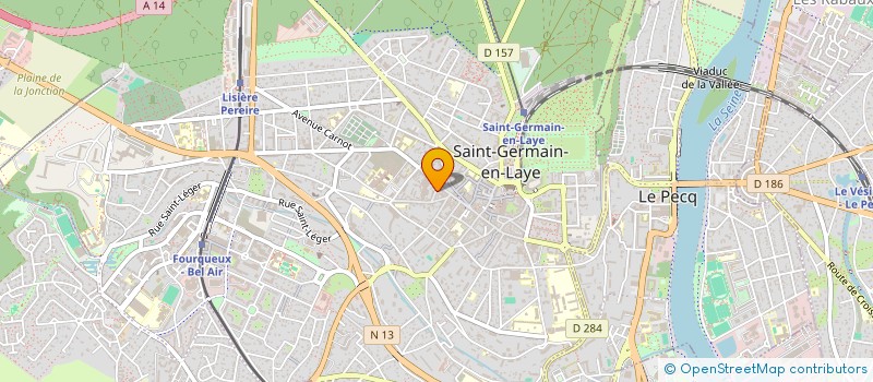 localisation de l'entreprise SCI LAGAFRA  SAINT-GERMAIN-EN-LAYE