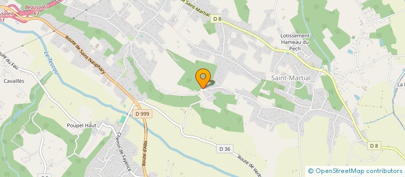 localisation de l'entreprise SCI LAGAL  SAINT-ANTONIN-NOBLE-VAL