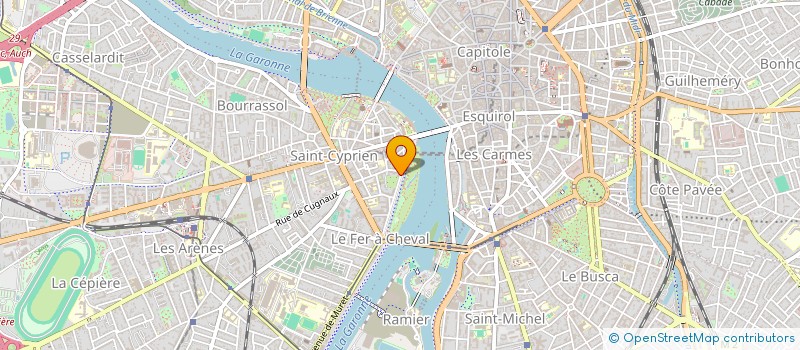 localisation de l'entreprise SCI LAGANNE DILLON à TOULOUSE