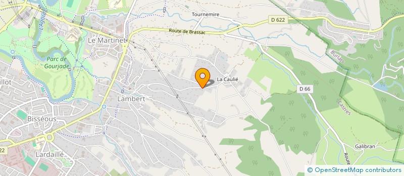 localisation de l'entreprise SCI LAGARTO IMMOBILIER  CASTRES