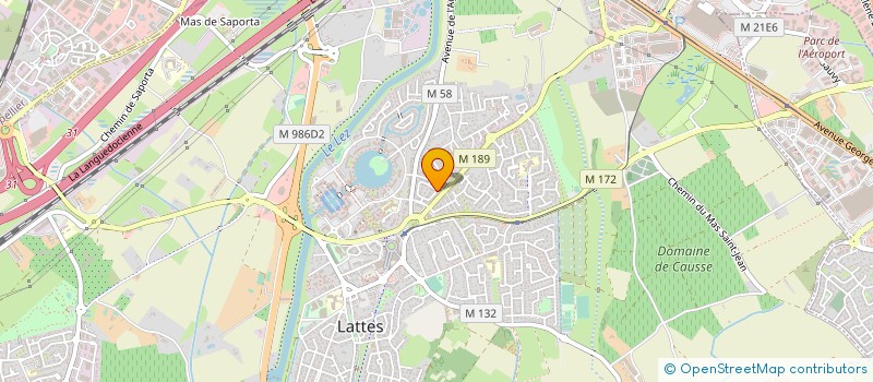 localisation de l'entreprise SCI LAGAU à LATTES