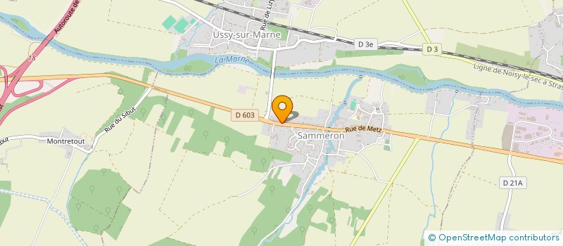 localisation de l'entreprise SCI LAGAZELLE  SAMMERON