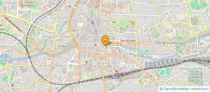localisation de l'entreprise SCI LAGEMA  RENNES