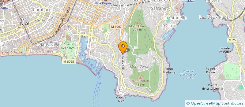 localisation de l'entreprise SCI LAGET à NICE