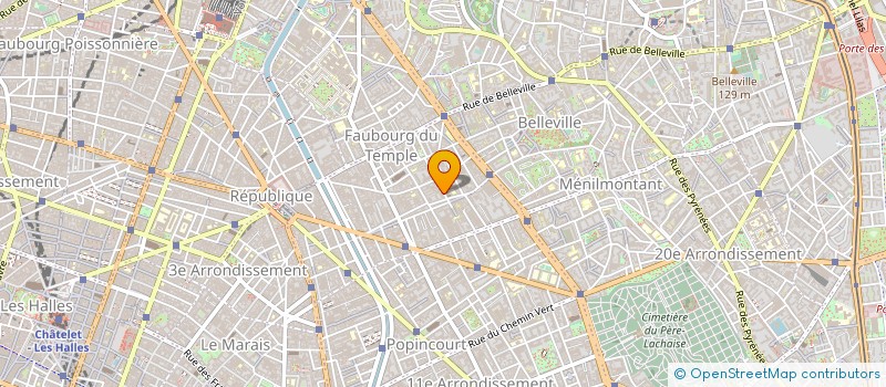 localisation de l'entreprise SCI LAGGUER WALLS  PARIS