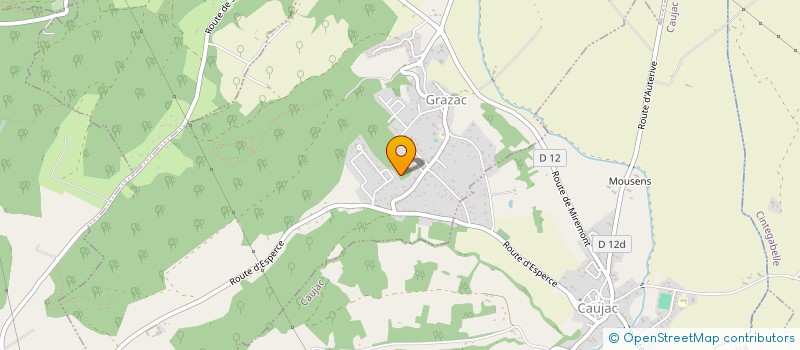 localisation de l'entreprise SCI LAGM  CARTELEGUE