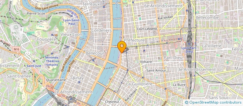 localisation de l'entreprise SCI LAGN 29  LYON