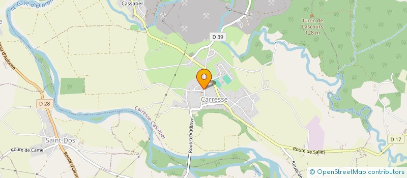 localisation de l'entreprise SCI LAGNERE  SAINT-DOS