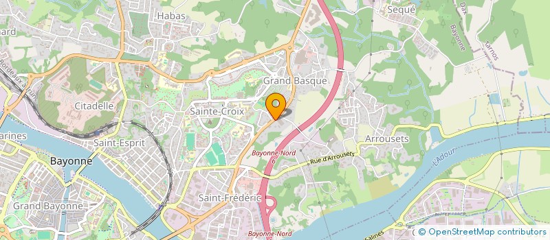 localisation de l'entreprise SCI LAGNIER à BAYONNE