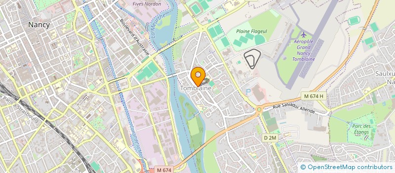 localisation de l'entreprise SCI LAGODA  TOMBLAINE