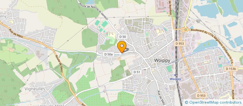 localisation de l'entreprise SCI LAGOIRE à WOIPPY